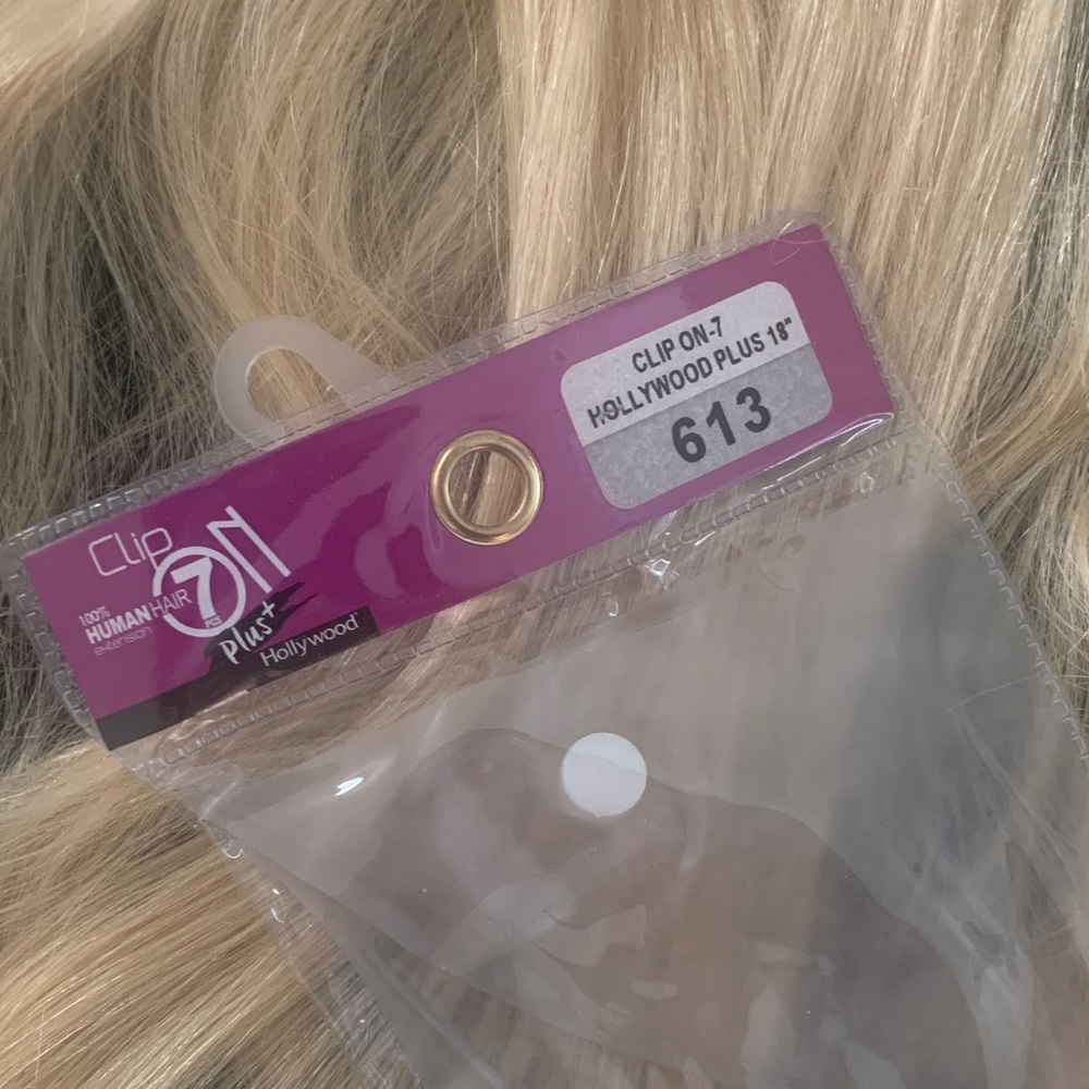 Luxurious Light Blonde Hair Extensions